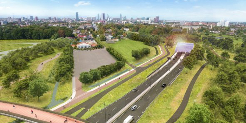 StaticAir supplies fine dust reduction system (FDRS) in the Victory Boogie Woogie tunnel